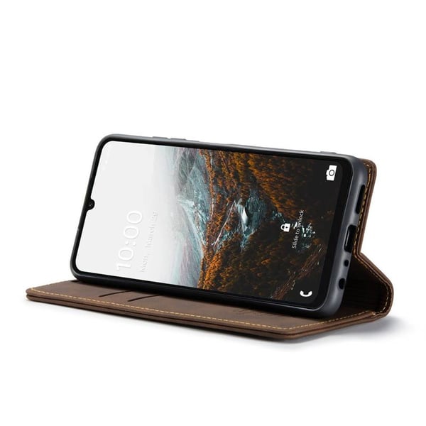 CaseMe mobildeksel 013 til Samsung Galaxy A07 4G - Coffee