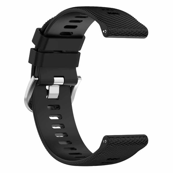 Pure klokkereim til Suunto Run - Svart