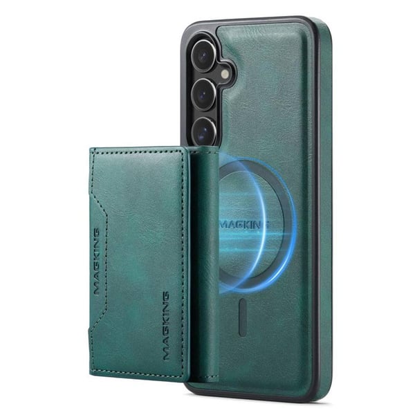 DG-Ming Magking K2 2i1 deksel til Samsung Galaxy S25 FE - Petrol