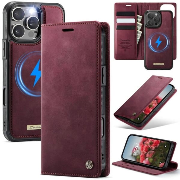 CaseMe suojakotelo C49 2in1 Apple iPhone 16 Pro Max – Crimson