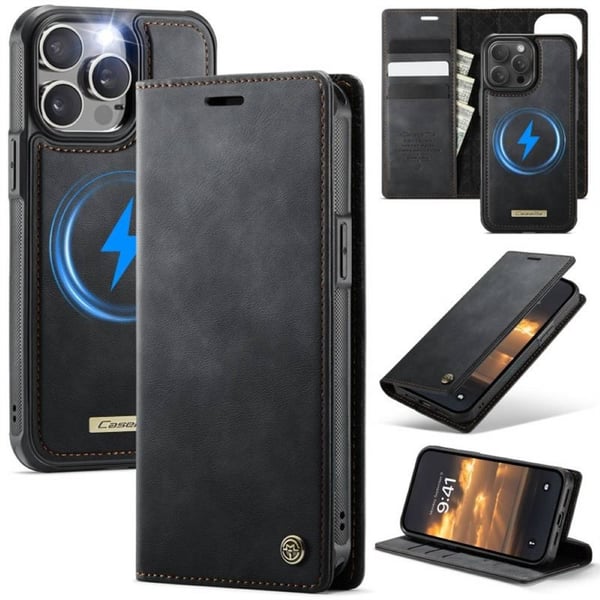 CaseMe mobildeksel C49 2i1 til Apple iPhone 13 Pro Max – Onyx