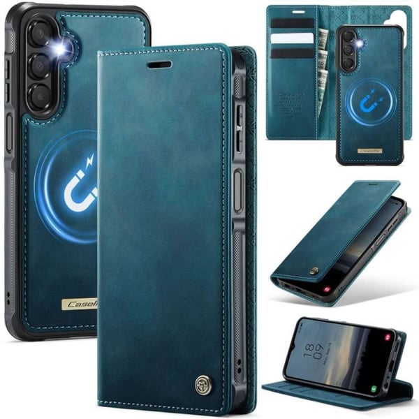 CaseMe mobildeksel C49 2i1 til Samsung Galaxy A15 – Petrol