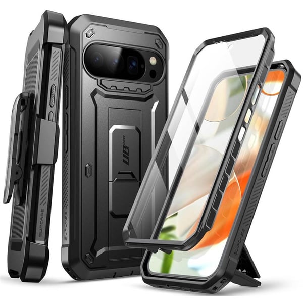 SUPCASE UB Pro kotelo Google Pixel 10 Pro XL - Musta