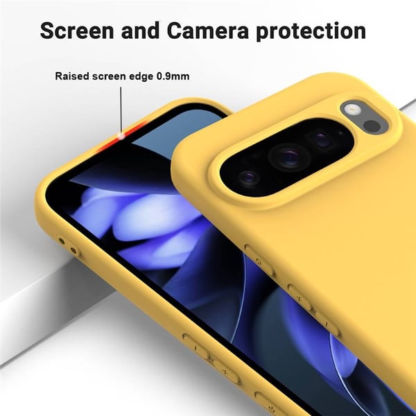 Liquid silikondeksel til Google Pixel 10 Pro XL - Gul
