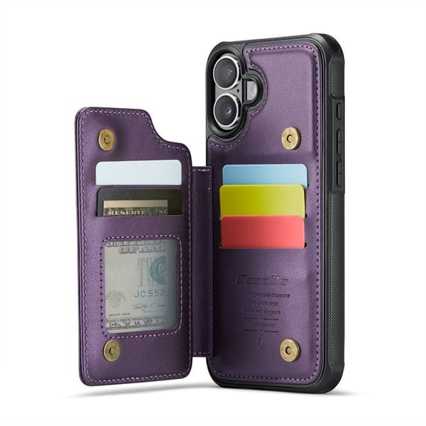 CaseMe mobilcover C22 til Apple iPhone 17 - Lilla CaseMe mobilcover C22 til Apple iPhone 17 - Lilla