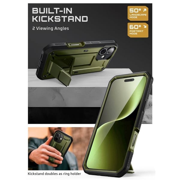 SUPCASE UB Pro cover til Apple iPhone 17 - Guldan