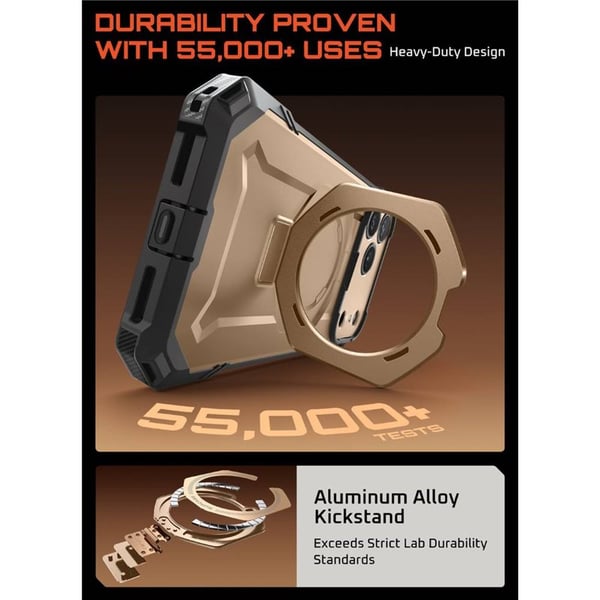SUPCASE UB Grip cover til Apple iPhone 17 Pro - Desert