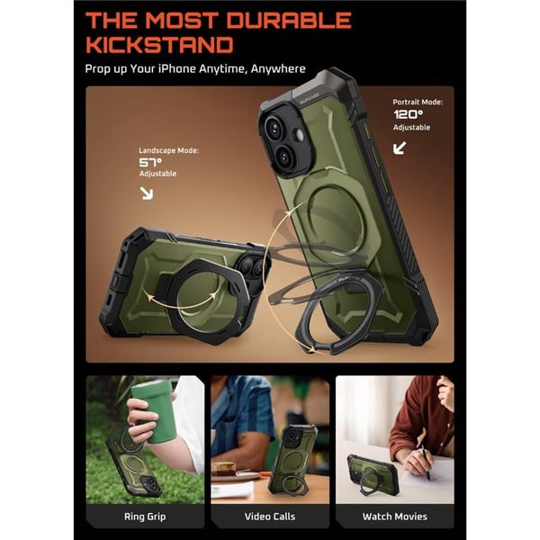 SUPCASE UB Grip cover til Apple iPhone 17 - Guldan