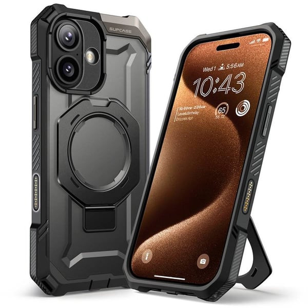 SUPCASE UB Grip kuori Apple iPhone 17 - Black