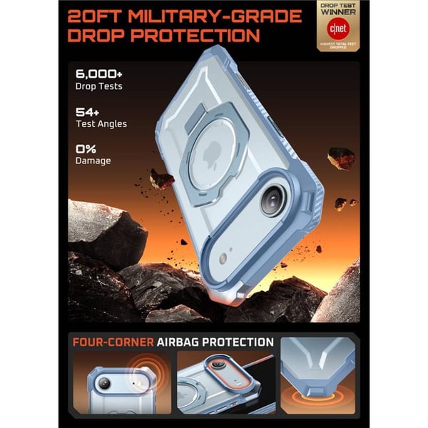 SUPCASE UB Grip skal till Apple iPhone Air - Arctic