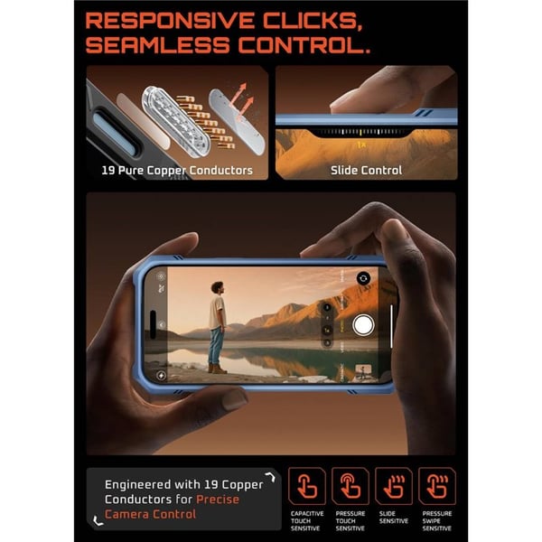 SUPCASE UB Grip skal till Apple iPhone Air - Arctic