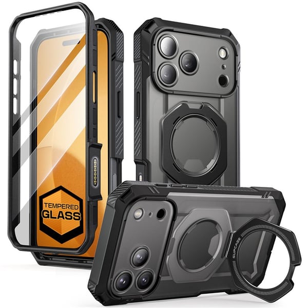 SUPCASE UB Grip Pro kuori Apple iPhone 17 Pro Max - Black