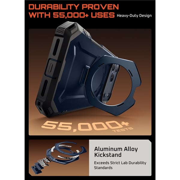 SUPCASE UB Grip Pro kuori Apple iPhone 17 Pro Max - Azure