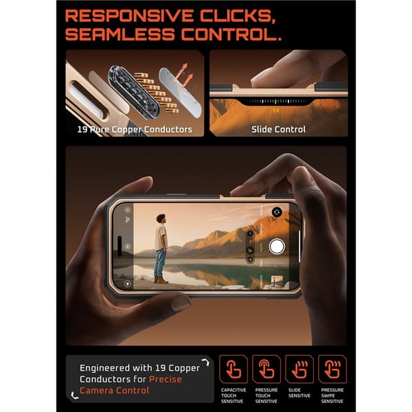 SUPCASE UB Grip Pro kuori Apple iPhone 17 Pro - Desert