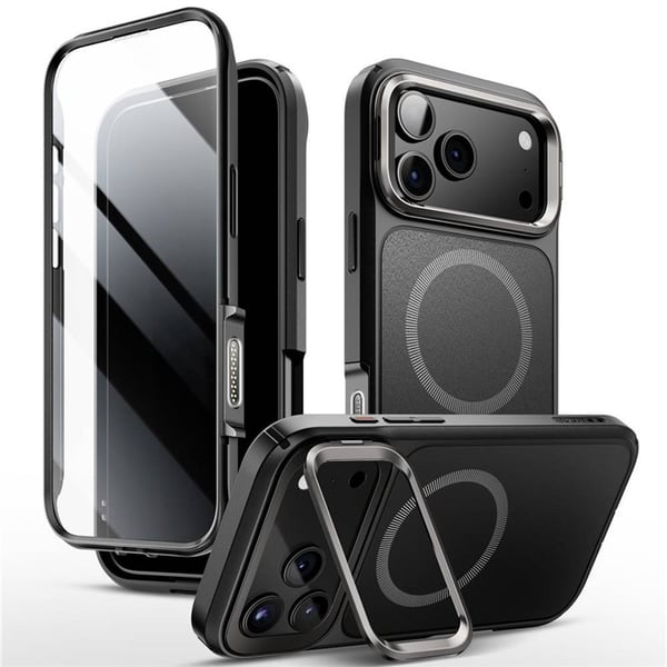 i-Blason Ares Flip deksel til Apple iPhone 17 Pro - Black