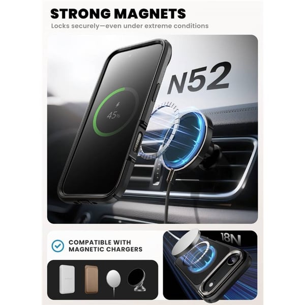 i-Blason Ares Flip deksel til Apple iPhone Air - Black