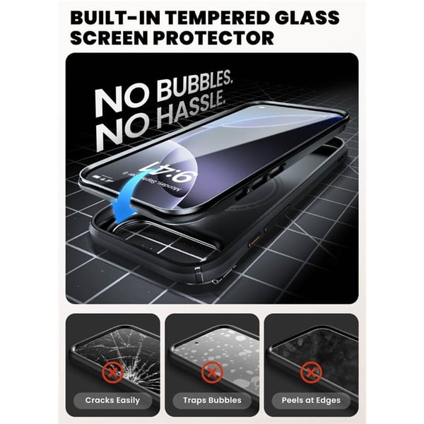i-Blason Ares Flip deksel til Apple iPhone Air - Black