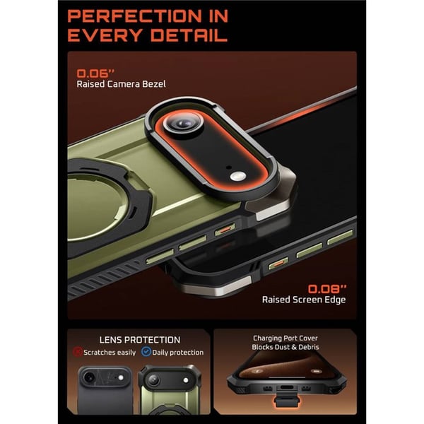 SUPCASE UB Grip kuori Apple iPhone Air - Guldan