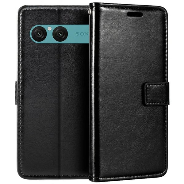 Wallet cover 3-kort til Sony Xperia 10 VII - Sort