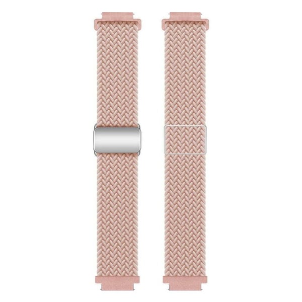 Flätat magnetiskt klockarmband till Garmin Venu 4 (41mm) - Pink Flätat magnetiskt klockarmband till Garmin Venu 4 (41mm) - Pink