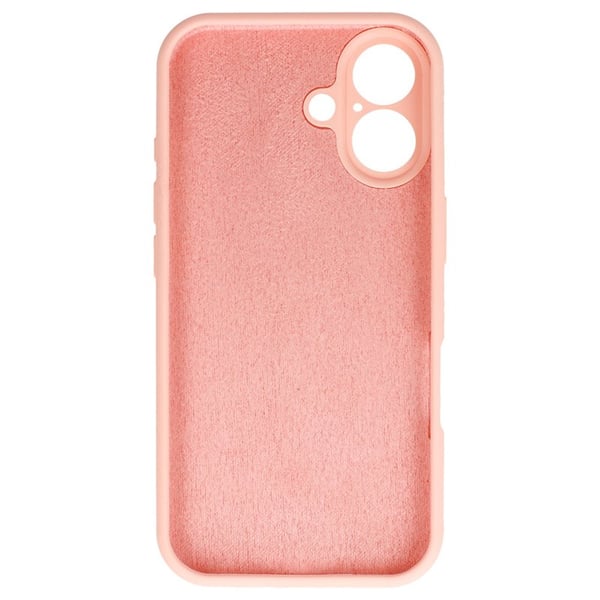 Silicone Lite Case till Apple iPhone 16 - Peach
