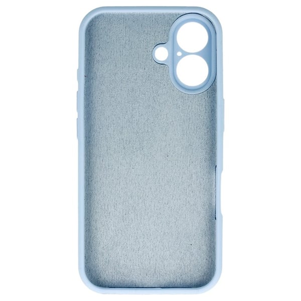 Silicone Lite Case til Apple iPhone 16 - Baby blue