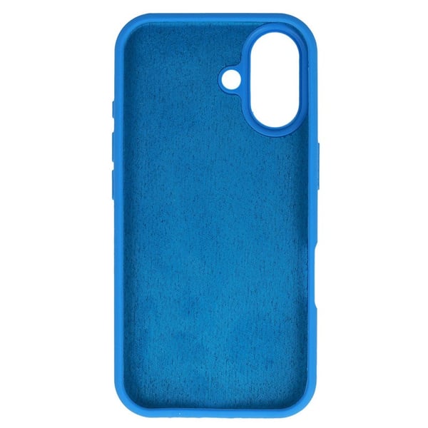 Silicone Lite Case till Apple iPhone 16 - Sierra blue