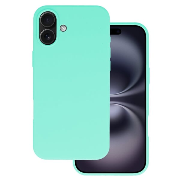 Silicone Lite Case Apple iPhone 16 - Mint green