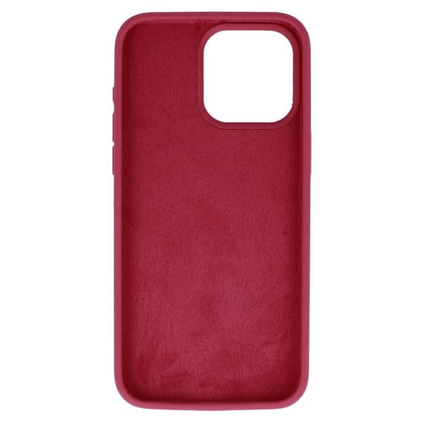 Silicone Lite Case till Apple iPhone 16 Pro - Crimson red