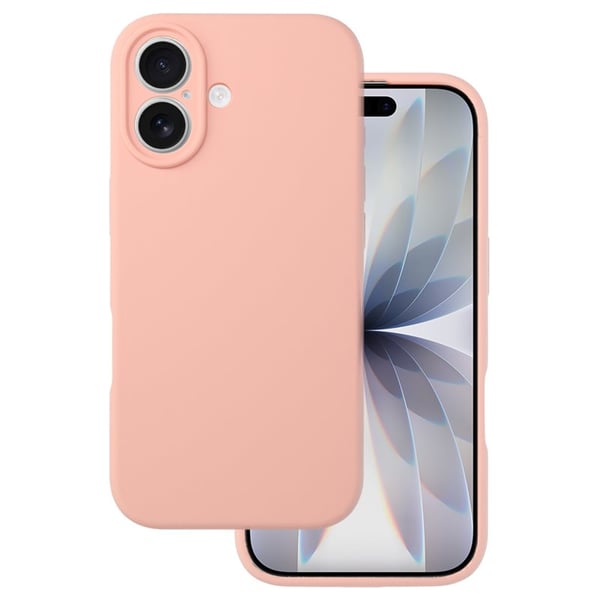 Silicone Lite Case til Apple iPhone 17 - Peach