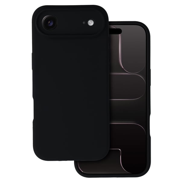 Silicone Lite Case til Apple iPhone Air - Onyx black