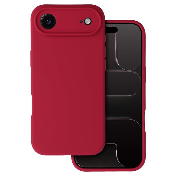 Silicone Lite Case til Apple iPhone Air - Crimson red