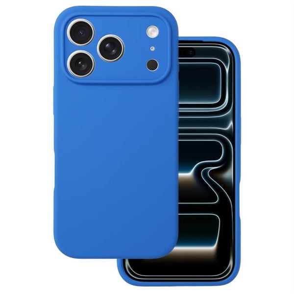 Silicone Lite Case til Apple iPhone 17 Pro Max - Sierra blue