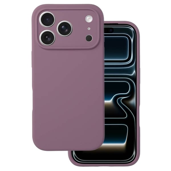 Silicone Lite Case til Apple iPhone 17 Pro Max - Vintage plum