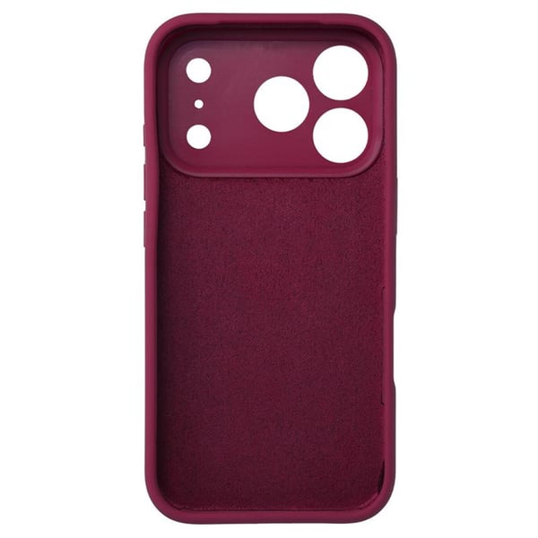 Silicone Lite Case Apple iPhone 17 Pro Max - Crimson red