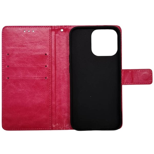 Wallet cover 3-kort til OnePlus 15R - LyserÃ¸d
