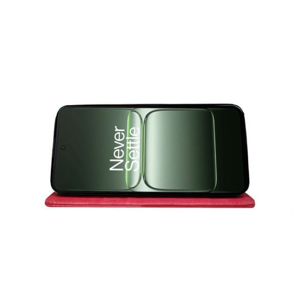 Wallet cover 3-kort til OnePlus 15R - LyserÃ¸d