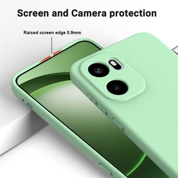 Liquid silikon skal till OnePlus 15R - Mint