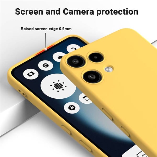 Liquid suojakuori Nothing Phone 3a Lite - Keltainen
