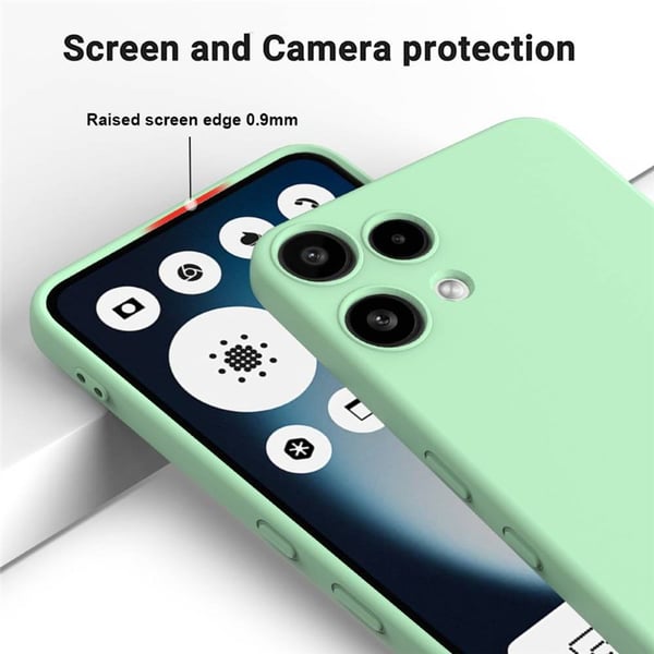 Liquid silikone cover til Nothing Phone 3a Lite - Mynte