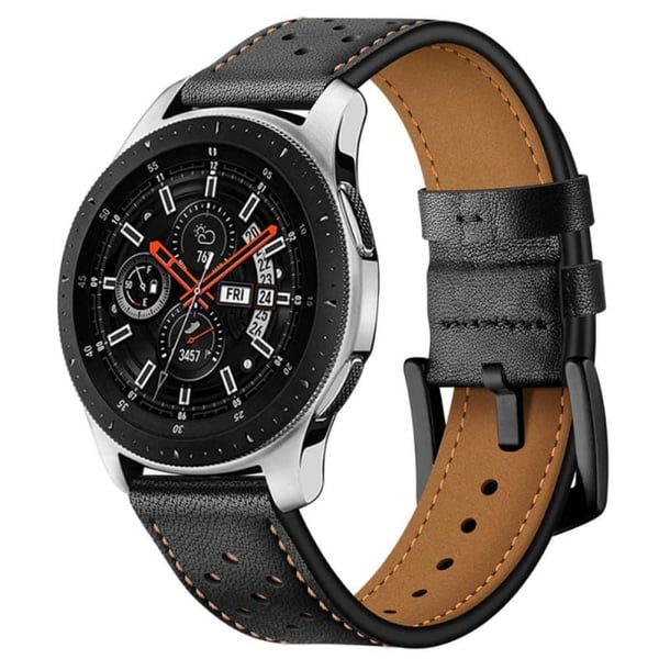Klokkereim lÃ¦r til Samsung Galaxy Watch 46mm - Svart
