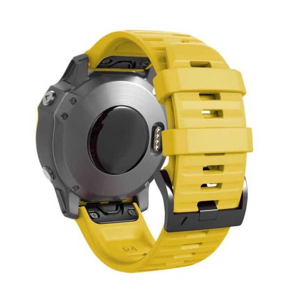 Sport klokkereim til Garmin Fenix 6 - Gul