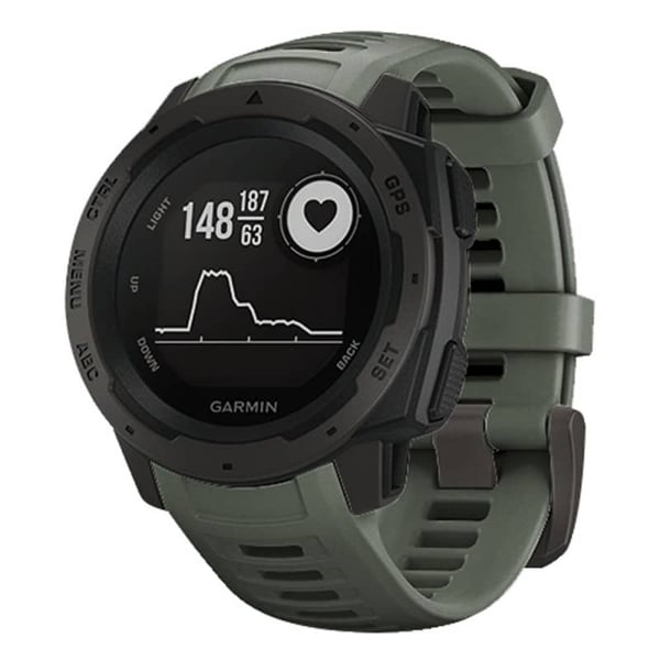 Sport klockarmband till Garmin Instinct - Mörkgrön