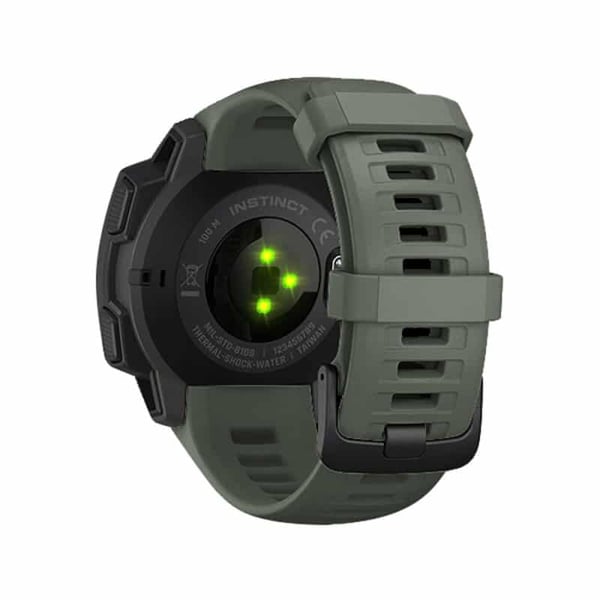 Sport klockarmband till Garmin Instinct - Mörkgrön