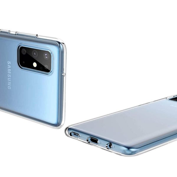 Silikonikotelo läpinäkyvä Samsung Galaxy S20 Plus
