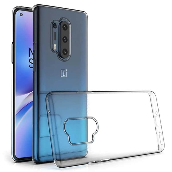 Silikondeksel gjenomsiktig til Oneplus 8 Pro
