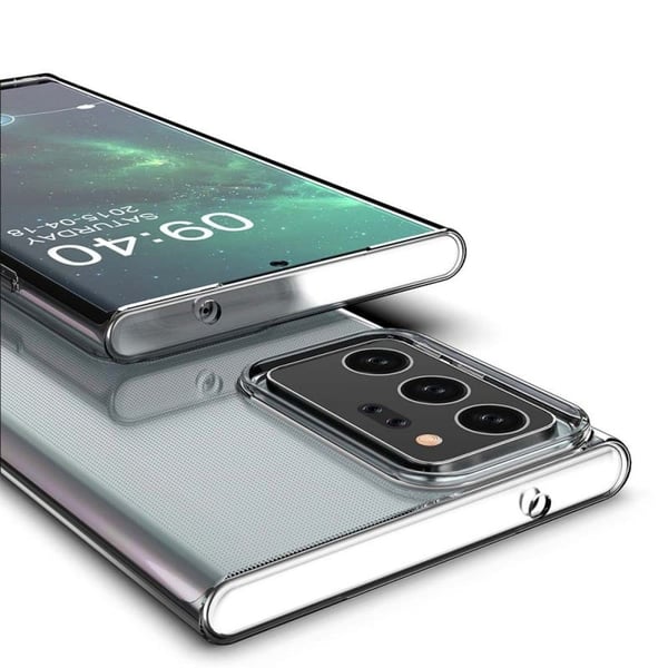 Silikonikotelo läpinäkyvä Samsung Galaxy Note 20 Ultra