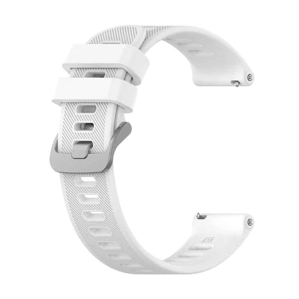 RIB klockarmband till Garmin Forerunner 55 - Vit