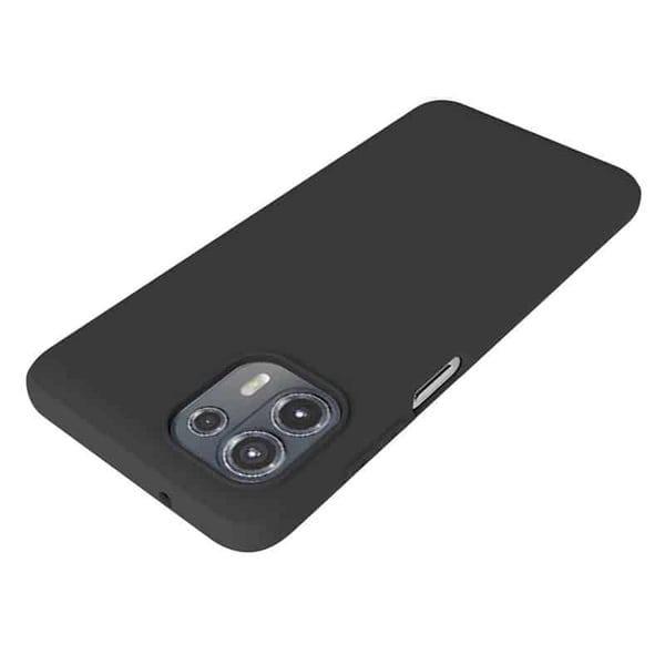 Silikone cover til Motorola Edge 20 Lite - Sort