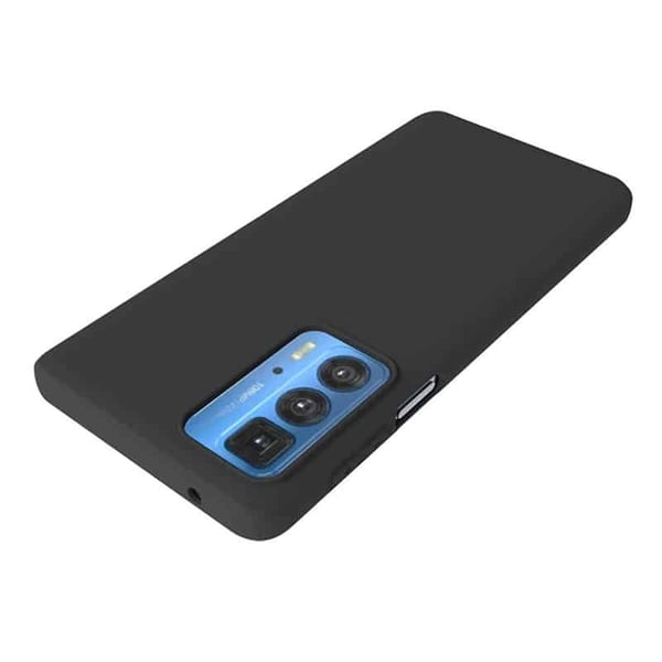 Silikone cover til Motorola Edge 20 Pro - Sort